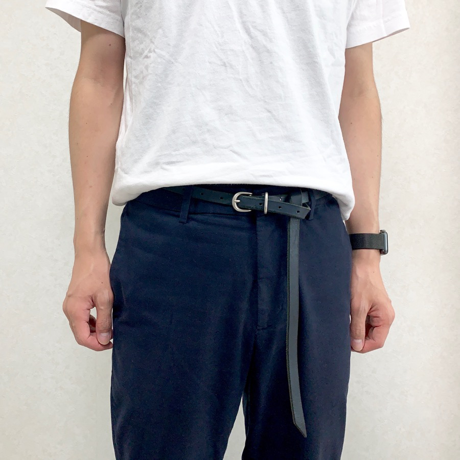 ラッピング無料】 Hender 2本 belt tail 定価￥8,800 Scheme 小物 ...